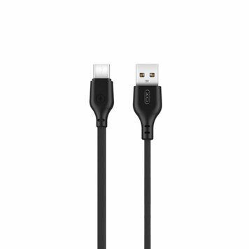 Кабель XO USB to Type-C 2,1А 1м чорний (XO-NB103C-Black) LIDO:10766 фото