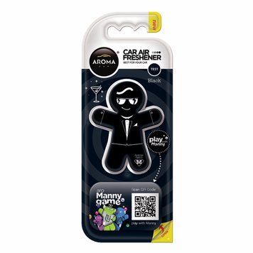Ароматизатор Aroma Car Manny Black сухий LIDO:1005 фото