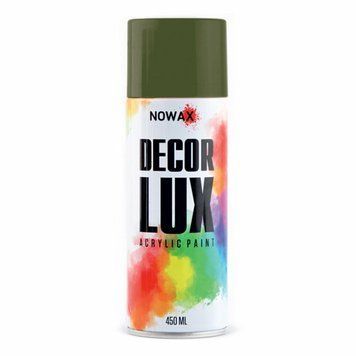 Фарба акрилова Nowax Spray Оливкова 450мл LIDO:10496 фото