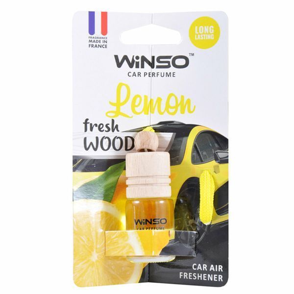 Ароматизатор Winso Fresh Wood Lemon, 4мл рідкий LIDO:6886 фото