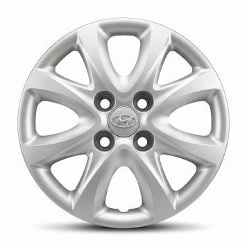 Ковпаки R14 Hyundai під болти (розболтування 4*100) A119 (емблема пластик) MASTER:00000055954 фото