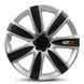 Ковпаки Elegant "GTX carbon BLACK&SILVER" 16" MASTER:00000070296 фото 1